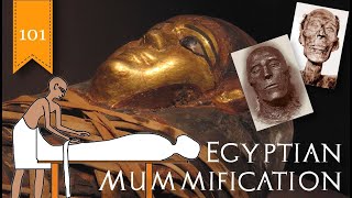 The Mummification Process 101 How Ancient Egyptian Mummies Were Made  FreeSchool 101 [upl. by Ecital531]