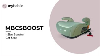 MBCSBOOST  Get to know the iSize Booster Car Seat [upl. by Yesak]