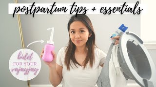 POSTPARTUM TIPS amp ESSENTIALS  How to layer postpartum pad [upl. by Catherine]