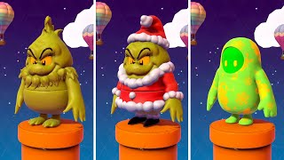 Fall Guys 130 The Grinch Santy Claus Grinch amp Stripped Bare PCNo Commentary [upl. by Clemen839]