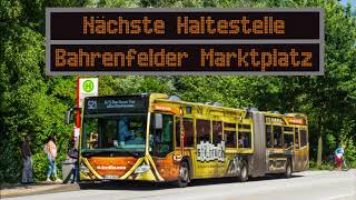 Ansage Haltestellen MIX ☆ VHH und KViP [upl. by Ynot461]