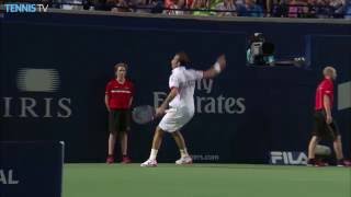 Stepanek Stays Alive To Produce Toronto Hot Shot 2016 [upl. by Merceer]