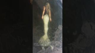 Mermaid in a river swims away Bellaire Michigan [upl. by Aneehs]