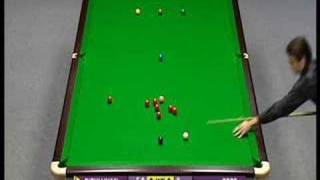 Ronnie OSullivan 137 break [upl. by Enelrihs]