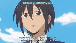 Danshi Koukousei no Nichijou opening with english subtitles [upl. by Atinor]