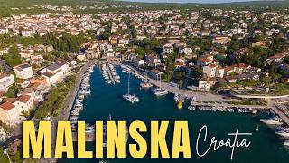 Discover Malinska Town on Krk Island Croatia [upl. by Virendra235]