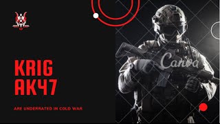 The Krig 6 and AK47 are Underrated in Cold War [upl. by Akcinahs]