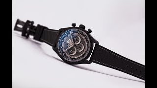 Zenith Chronomaster El Primero Skeleton 45 Black Edition Ref 49252040098R578 [upl. by Matthiew]