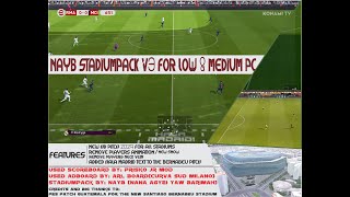 Pro Evolution Soccer 2017 NAYB STADIUMPACK V3 FOR LOW PC BY NANA AGYEI YAW BARIMAH [upl. by Salomo]