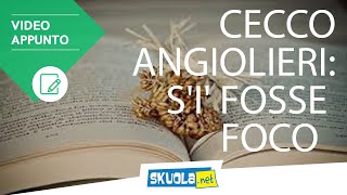 Cecco Angiolieri Si fosse foco arderei l mondo [upl. by Cleres776]