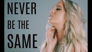 Never Be The Same  Camila Cabello  Cover By Macy Kate [upl. by Leirea383]