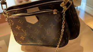 Glimpse Louis Vuitton Multi Pochette Accessoires [upl. by Manaker]