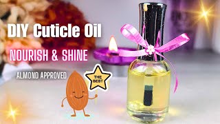 DIY Cuticle Oil for Nail Growth 4Oil Recipe Tutorial 💅 Try This 😍 [upl. by Weslee]