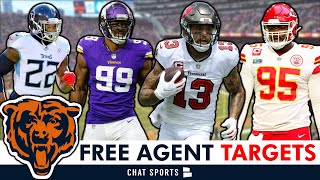 Chicago Bears Free Agent Targets Top 10 Players Bears SHOULD Sign In 2024 NFL Free Agency [upl. by Sucramej]