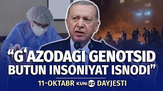 G‘azoda qirilgan oilalar va COVID19ning yangi asoratlari — 11oktabr dayjesti [upl. by Atipul]