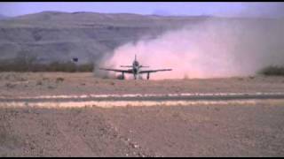 Embraer Super Tucano  Austere Runway Takeoff [upl. by Lananna]