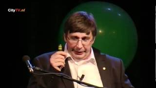 PhysicsFOM Veldhoven 2011 Andre Geim Tuesday evening lecture [upl. by Claire]