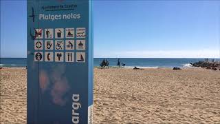 Platja Llarga  Cubelles  Garraf  Octubre 2017 [upl. by Glinys795]