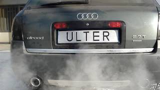 Audi allroad A6 C5 27T Ulter Sport exhaust sound [upl. by Gnirps]