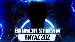 KNYAZ202 BIRINCHI STREAM 🔥 ПЕРВЫЙ СТРИМ С ВЕБКОЙ ОТ КНЯЗЬ202 😱 [upl. by Leraj108]