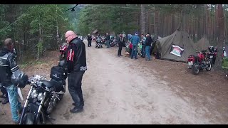 På vei til MC treff i Fyresdal  29082015  Troll Rally 2015 [upl. by Enetsirk]