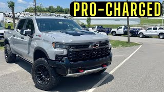 Procharged 2024 Chevrolet Silverado 1500 ZR2 POV Start Up Test Drive Walkaround and Review [upl. by Stasny816]