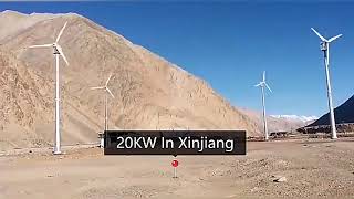 30kW high efficiency wind turbine 30kw wind generator wind turbine easy installation [upl. by Groves321]