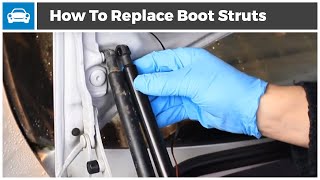 How to Replace the Boot Strut Gas Springs on Your Car [upl. by Natalya]