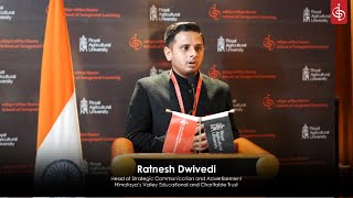 Ratnesh Dwivedi Head of Strategic Communication  RAU  SOIL Partnership Inaugural Ceremony 2024 [upl. by Minier]