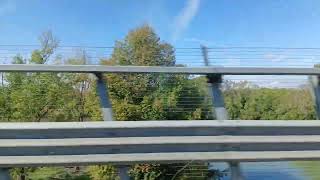 A27 Motorway southbound II Sile river Veneto Italy 061024 motorway sile river [upl. by Mallina]