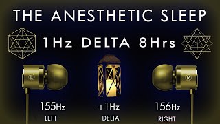 The Anesthetic Sleep  1Hz Delta Brain Hemisphere Synchronization [upl. by Nemlaz]