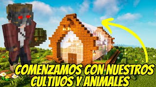 CONSTRUYO UNA GRANJA en MINECRAFT  TD 2 [upl. by Isteb]