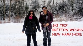 SKI TRIP  BRETTON WOODS NH [upl. by Etessil]