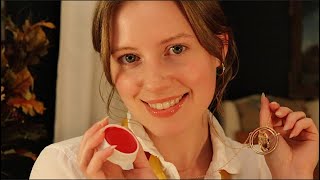 ASMR Doing Your Makeup 🎃 Friend Helps You Get Ready for Halloween 🍂 Realistic Personal Attention [upl. by Brockwell507]