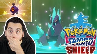 EPIC RANDOM SHINY ROGGENROLA and SHINY GIGALITH in Pokemon Sword and Shield [upl. by Gable]