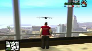 GTA SA  Plane Crash [upl. by Eleonora96]