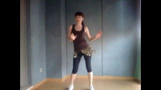 RUTINA CARDIO INSPIRADA EN DANZA DEL VIENTRE  Reducir cintura y Adelgazar las caderas [upl. by Carley611]