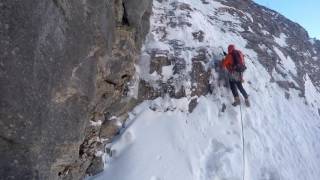 Goulotte grassi Pointe de Tierce Bessans [upl. by Hodosh]