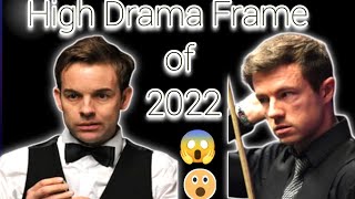 DRAMATIC FRAME 🤯😱😳Allister Carter Vs Jack Lisowski  snooker2022 ronnieosullivan whiteballcontrol [upl. by Wightman]