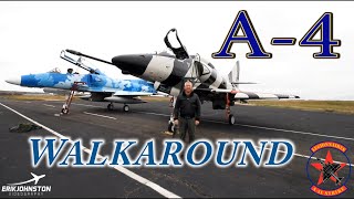 A4 Skyhawk Walkaround [upl. by Aiksa980]