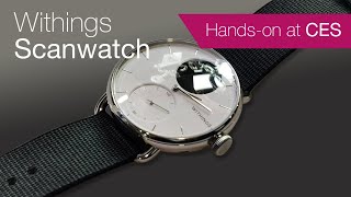 Withings Scanwatch AFib and apnea tracking make this the health watch to beat [upl. by Kallick]