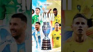 copaamerica2024 copaamerica2024finaArg vs Col messi football sportsnews [upl. by Filberto102]