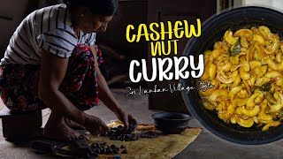 Cashew Nut Curry  Authentic  Sri Lankan cashew srilanka villagecooking authentic food [upl. by Sebastien]