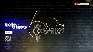 65th Ballon dOr Ceremony  Intro 2021 [upl. by Asirak]