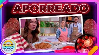 Aporreado receta fácil y rápida con la Chef Ingrid Ramos  Sale el Sol [upl. by Odraleba]