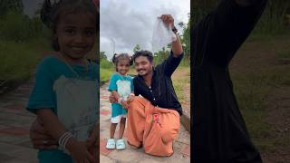 Parachute making 🥰😊😊❤️ അതിൽ നിന്ന് ചാടാൻ പറയരുത് മോളെ 😊❤️❤️🥰😂😂shorts trending viralvideo [upl. by Eillo172]