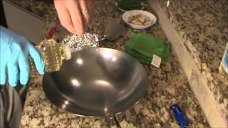 How To Season A Carbon Steel Wok [upl. by Derwin]