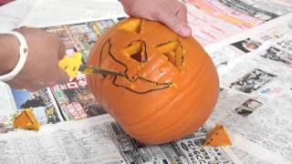 How to make a jack o lantern with Marty Moose [upl. by Gilead]