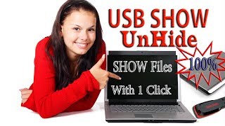 USBSHOW USB Disk Shows Empty How to Recover Hidden Files From USB drive Unhide Files from USB [upl. by Wendell]