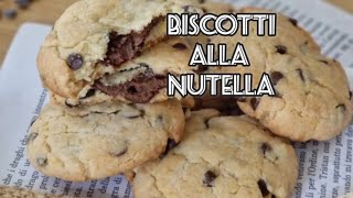 Biscotti ripieni alla Nutella super facili e cremosi [upl. by Nitsur]